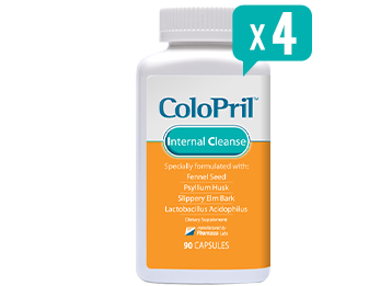 BUY 4 BOTTLES OF COLOPRIL <br>+ GREEN PURA FREE
